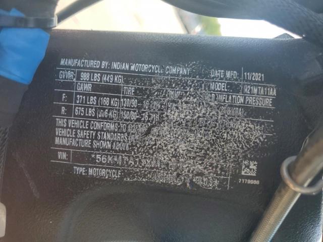 Indian Motorcycle Co Motorcycle Bobber Sixty Abs Image 9