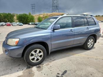  Salvage Toyota Highlander