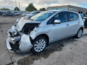  Salvage Nissan LEAF