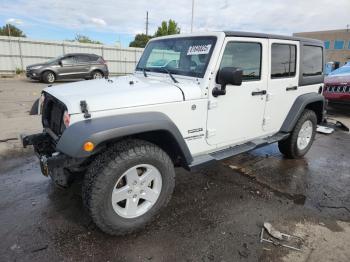  Salvage Jeep Wrangler