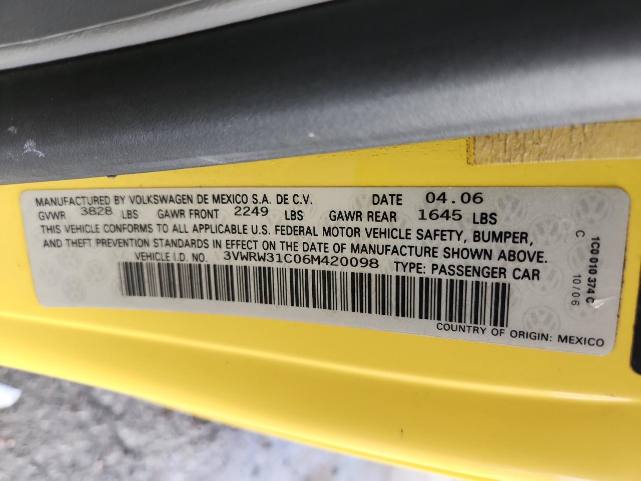 Volkswagen Beetle 2.5l Option Package 1 Image 10