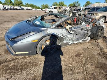  Salvage Lamborghini Gallardo Spyder