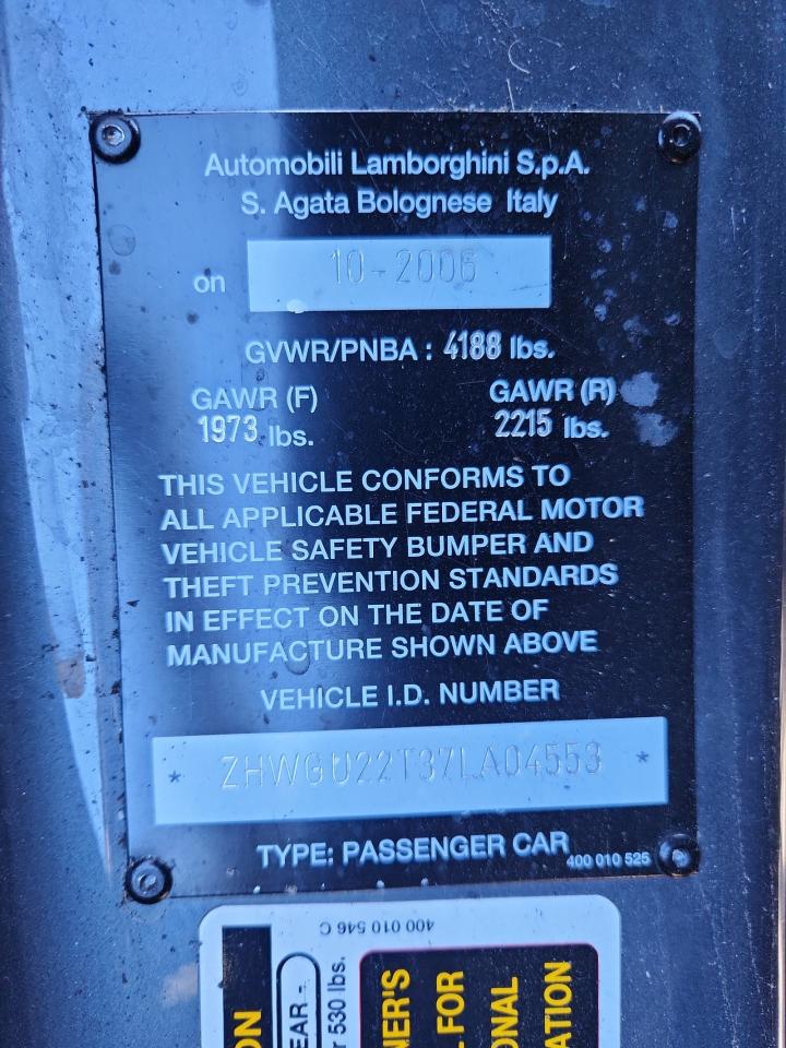 Lamborghini Gallardo Spyder Spyder Image 5