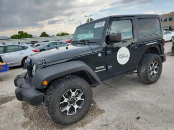  Salvage Jeep Wrangler