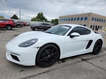  Salvage Porsche Cayman