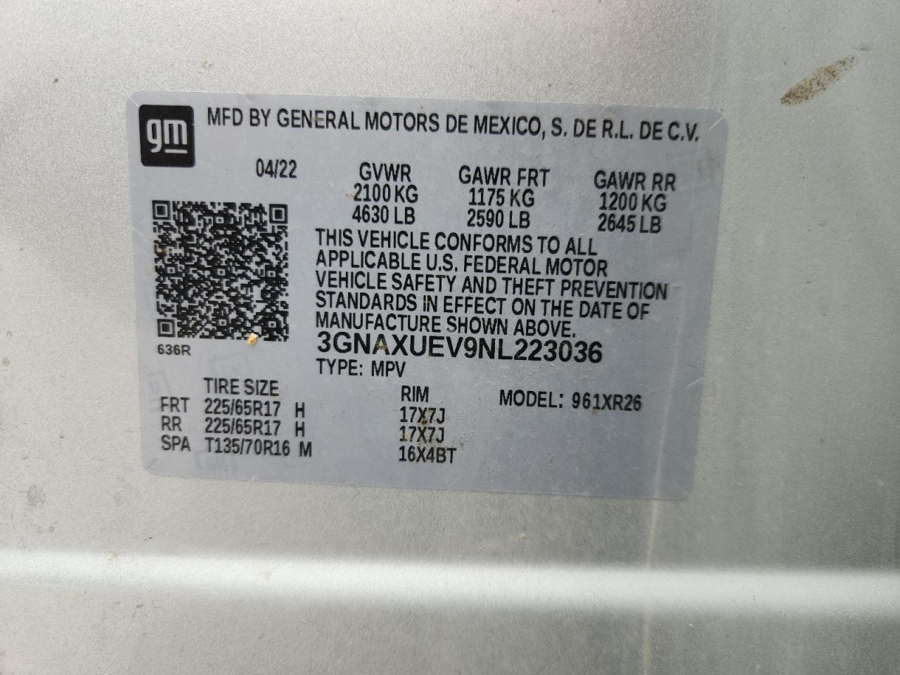 Chevrolet Equinox Lt Image 11