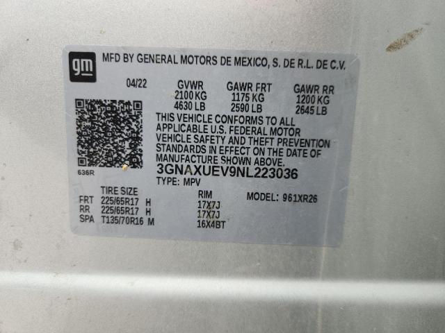 Chevrolet Equinox Lt Image 11