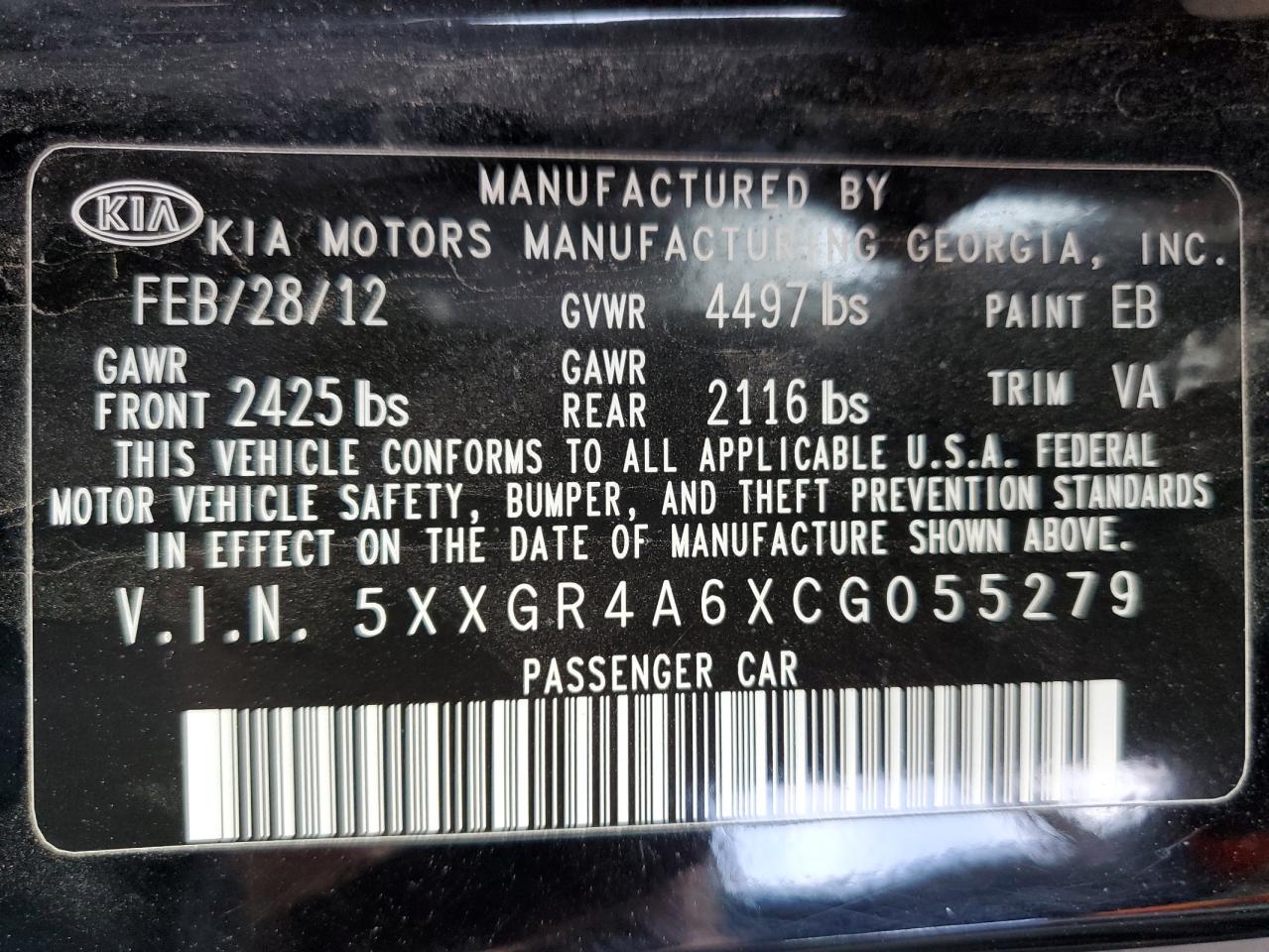 Kia Optima Sx Image 9