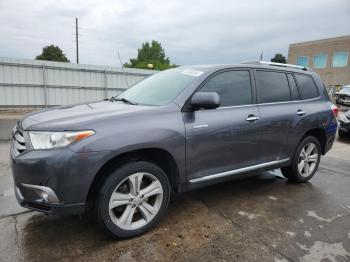  Salvage Toyota Highlander