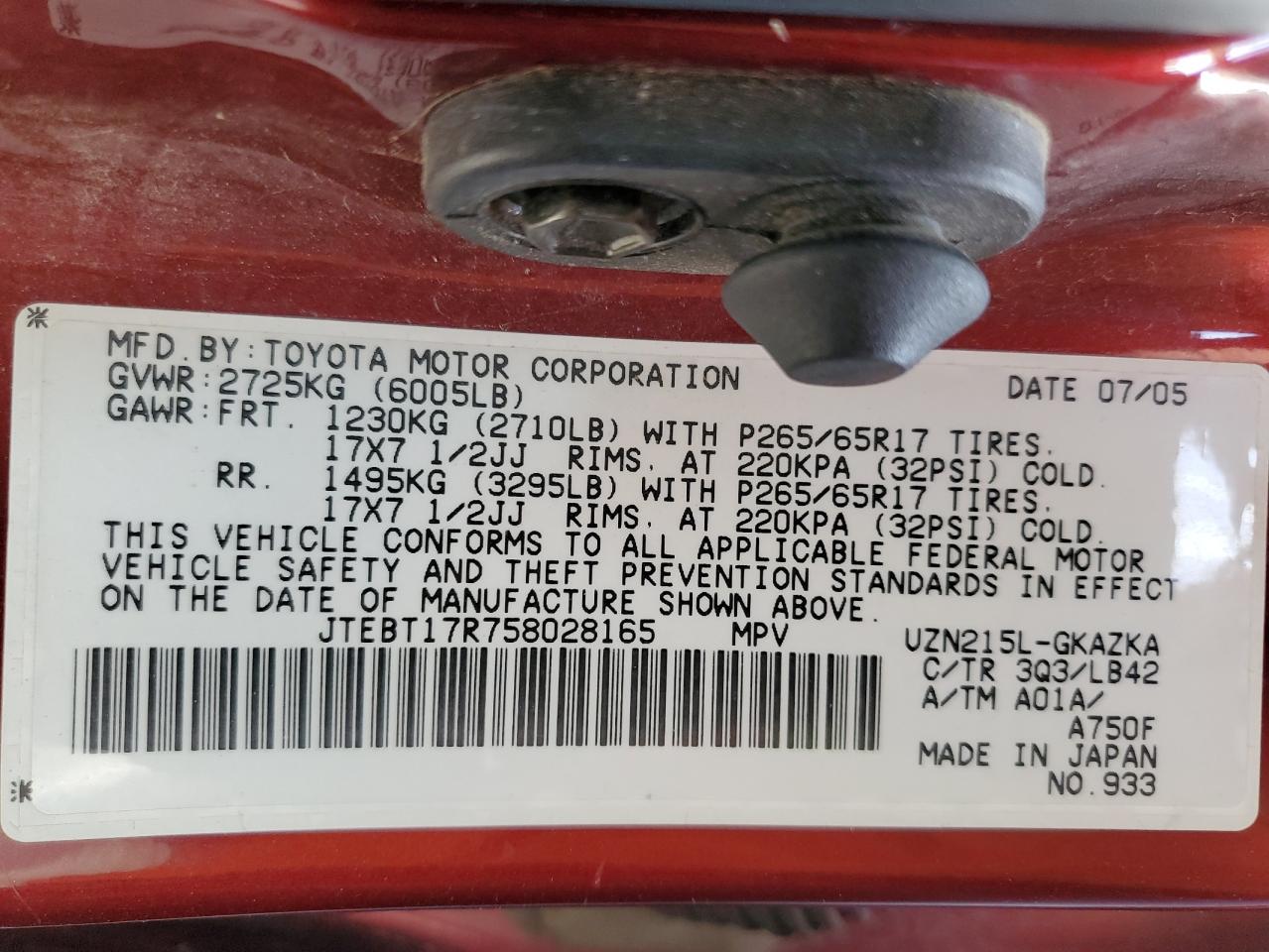 Toyota 4Runner Limited Image 8