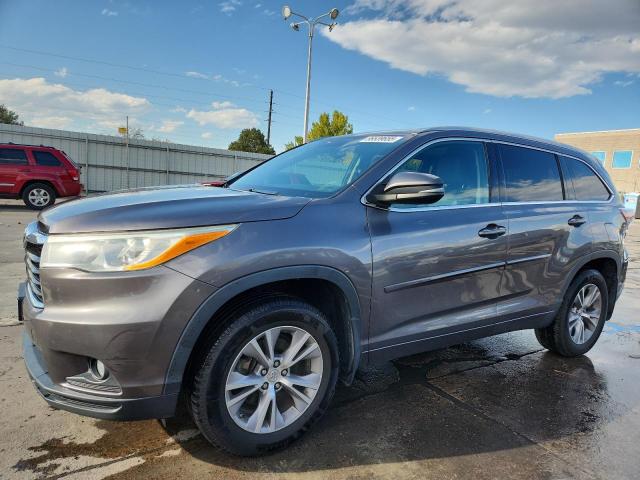  Salvage Toyota Highlander