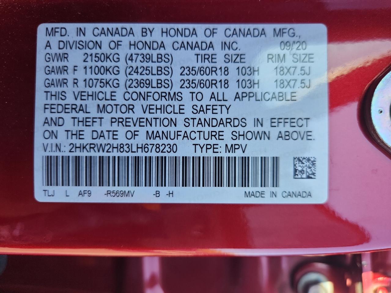 Honda Crv Exl Image 6