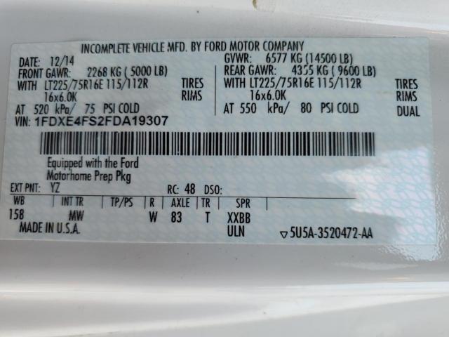 Ford Econoline E450 Super Duty Cutaway Van Image 8