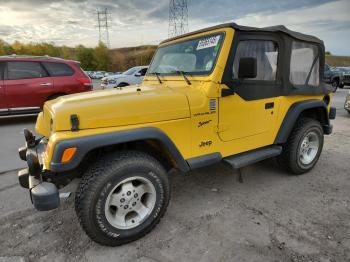  Salvage Jeep Wrangler