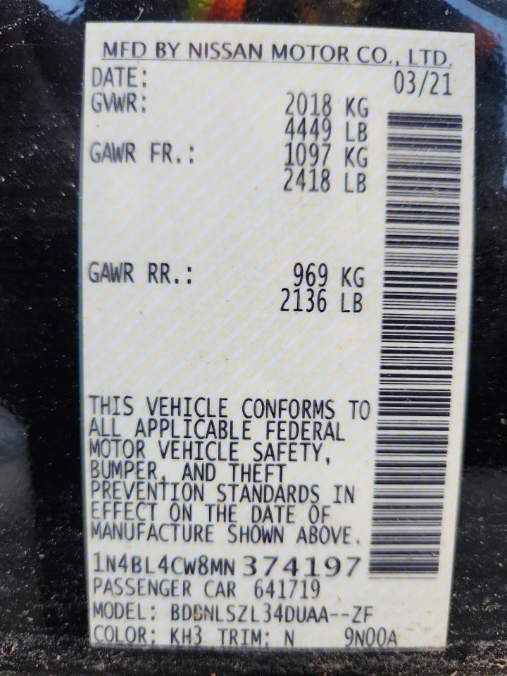 Nissan Altima Sr Image 4