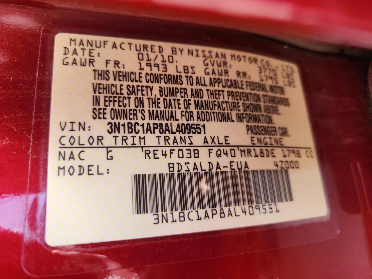 Nissan Versa S Image 12