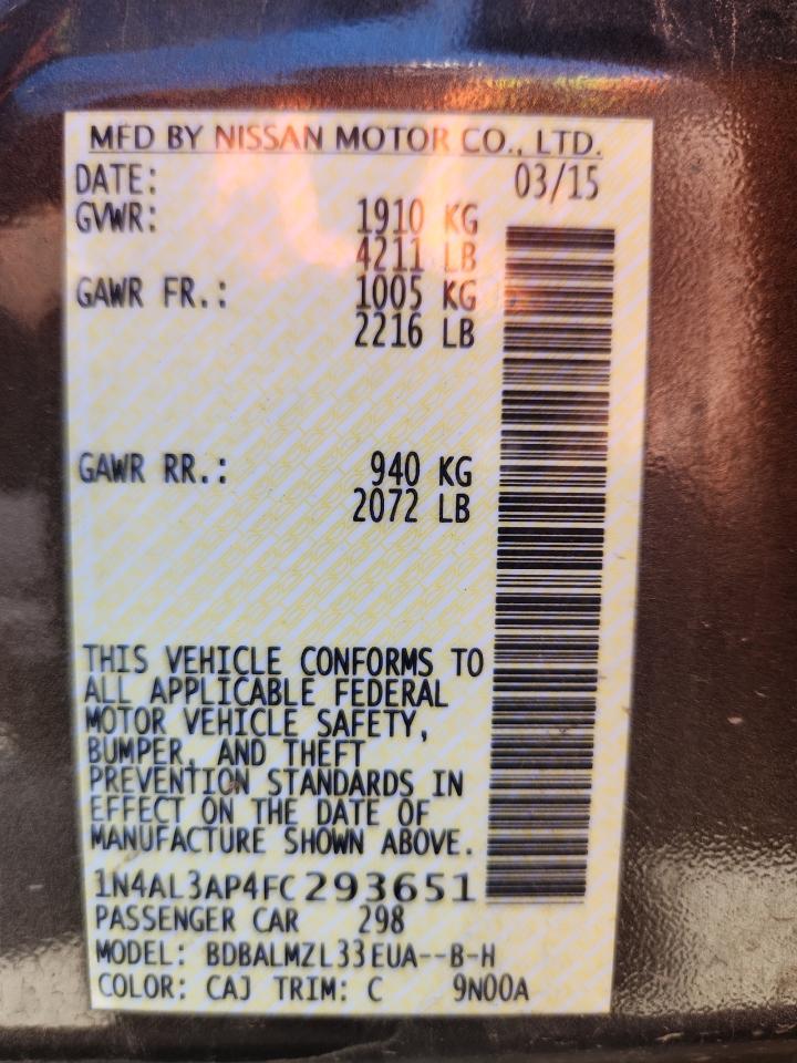 Nissan Altima 2.5 Image 8