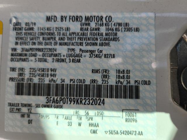 Ford Fusion Se Image 2