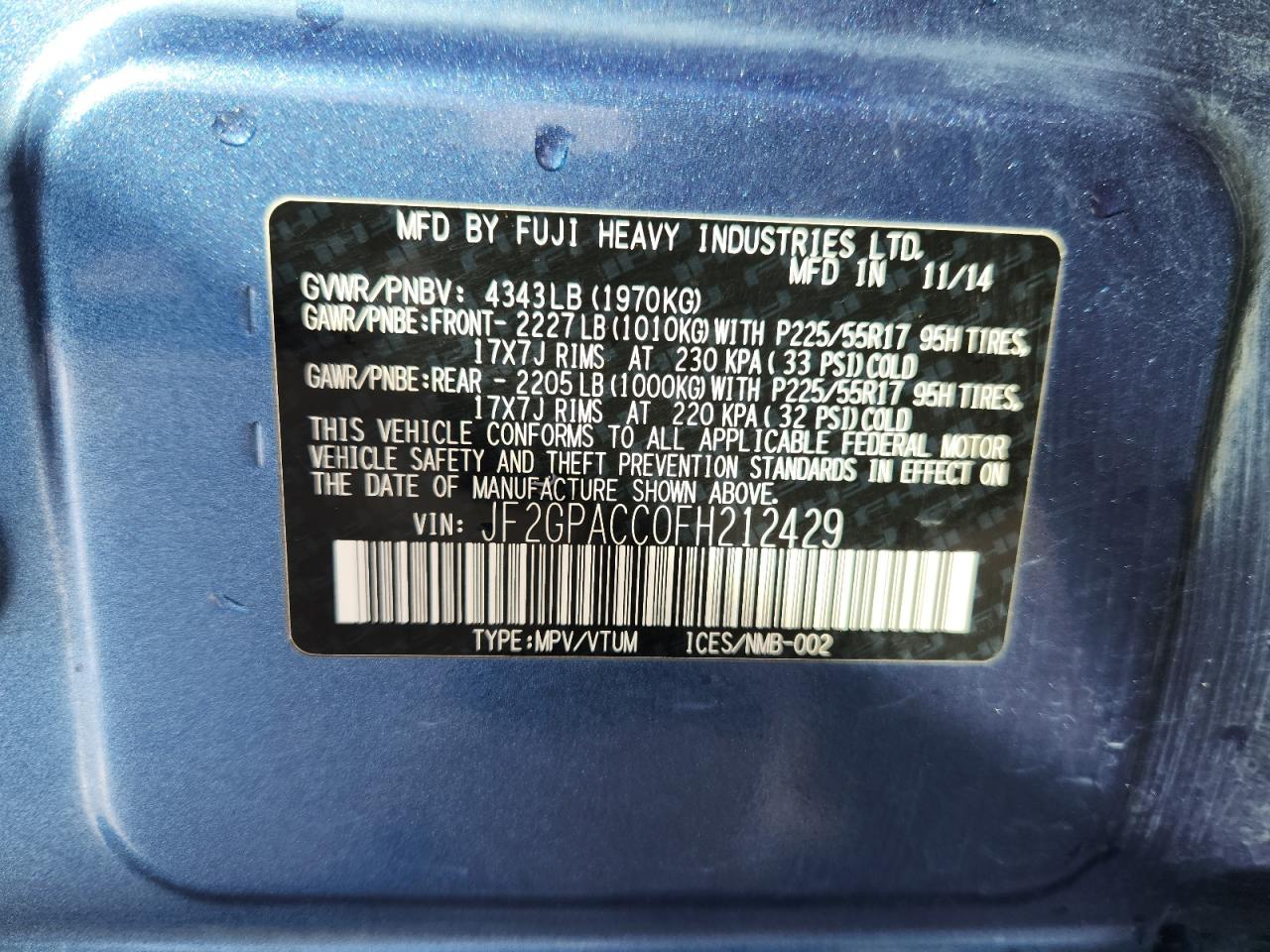 Subaru Xv 2.0 Premium Image 11