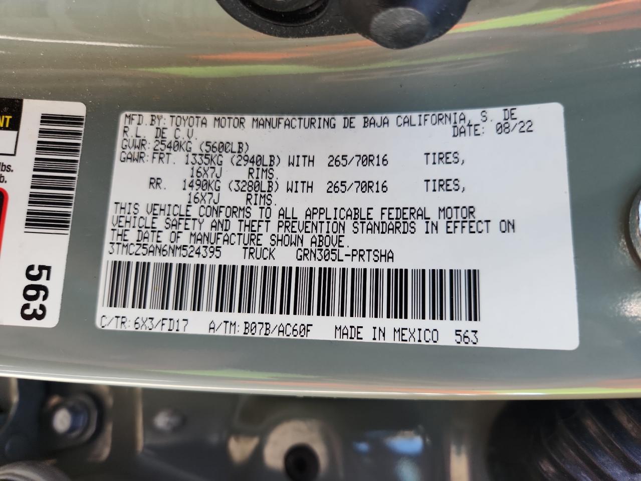 Toyota Tacoma Double Cab Image 2