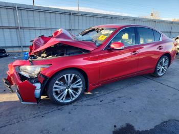  Salvage INFINITI Q50