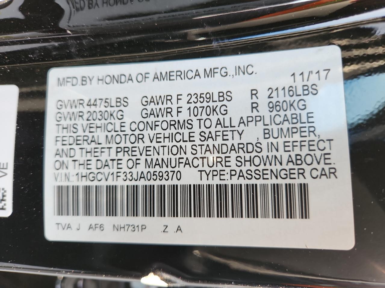 Honda Accord Sport Image 11