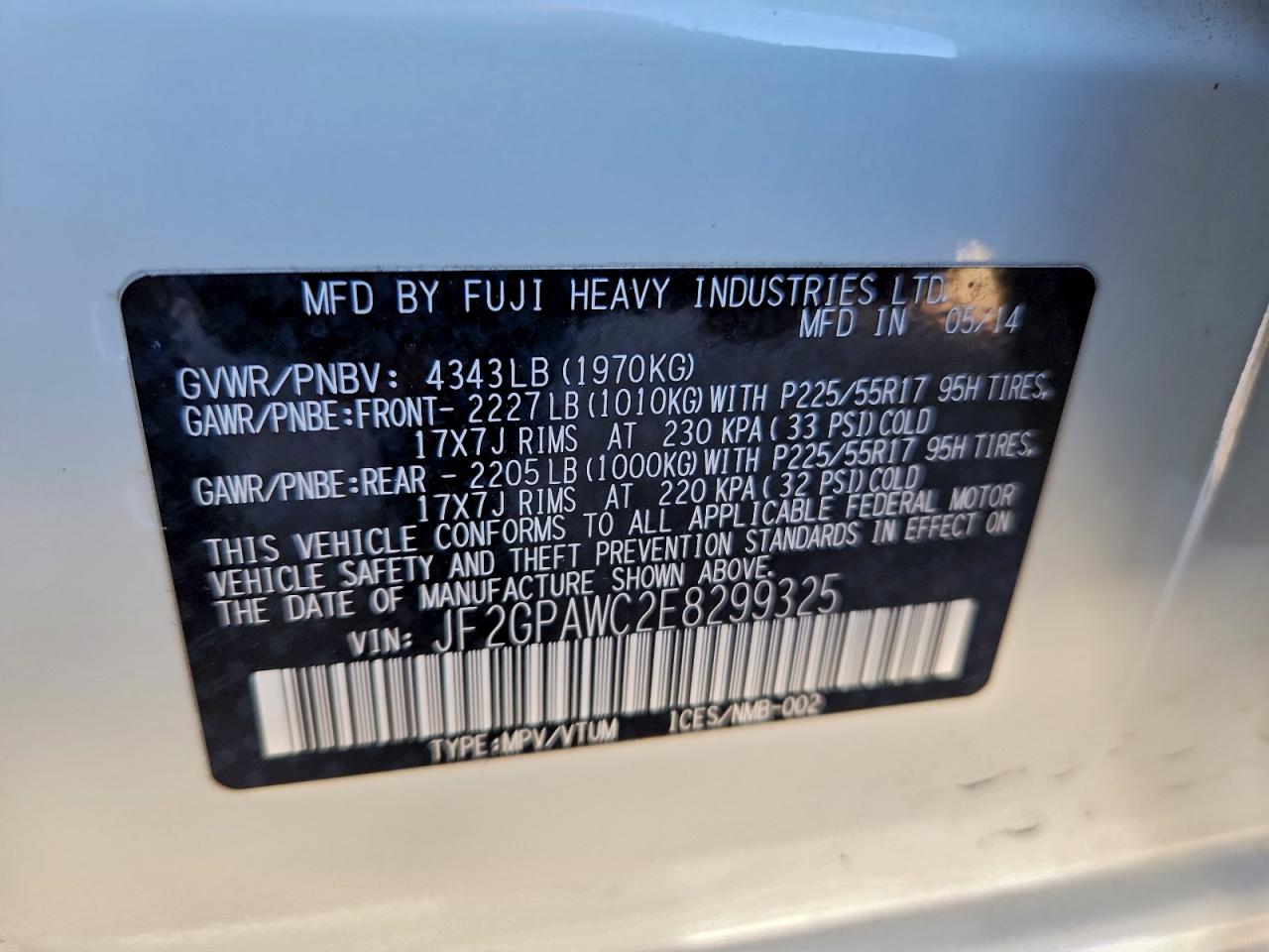 Subaru Xv 2.0 Premium Image 12