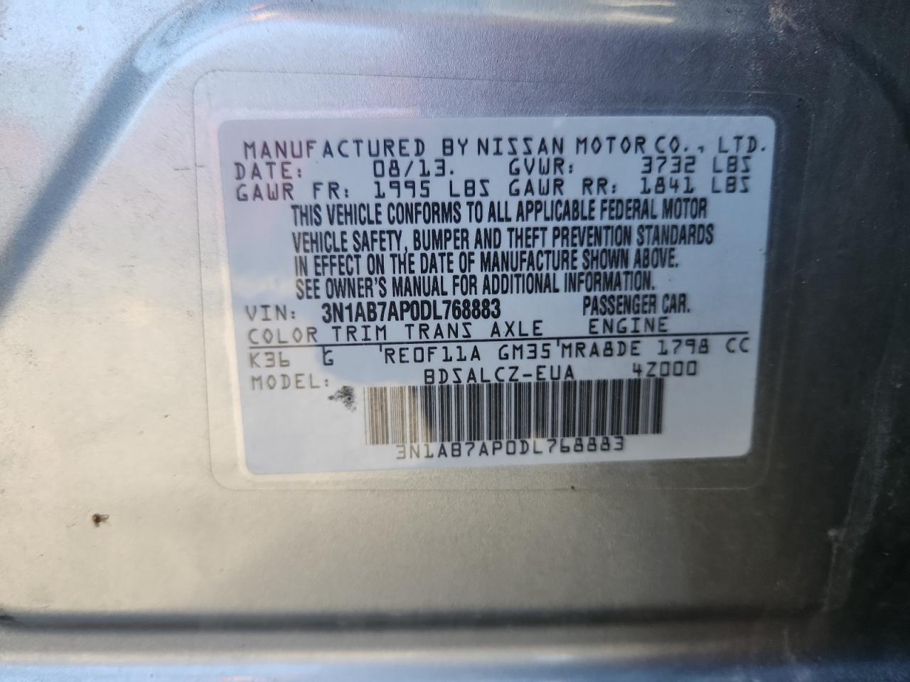 Nissan Sentra S Image 10