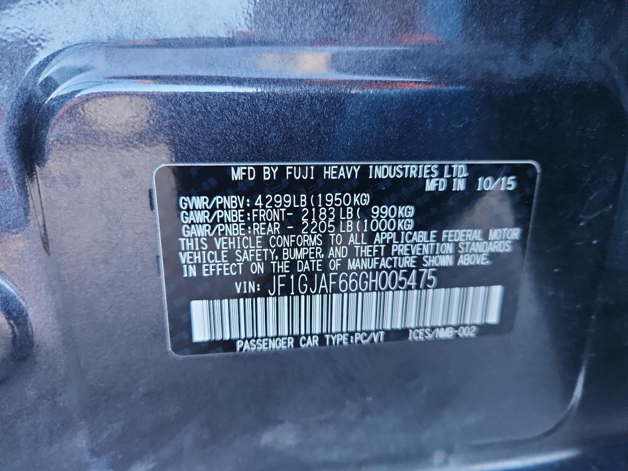 Subaru Impreza Premium Plus Image 12