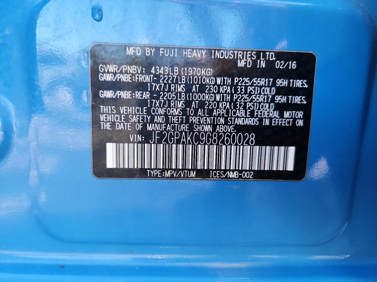 Subaru Crosstrek Limited Image 11