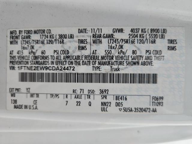 Ford Econoline E250 Van Image 12