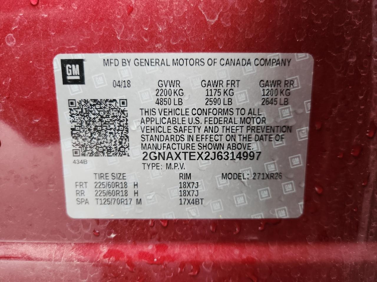 Chevrolet Equinox Lt Image 10