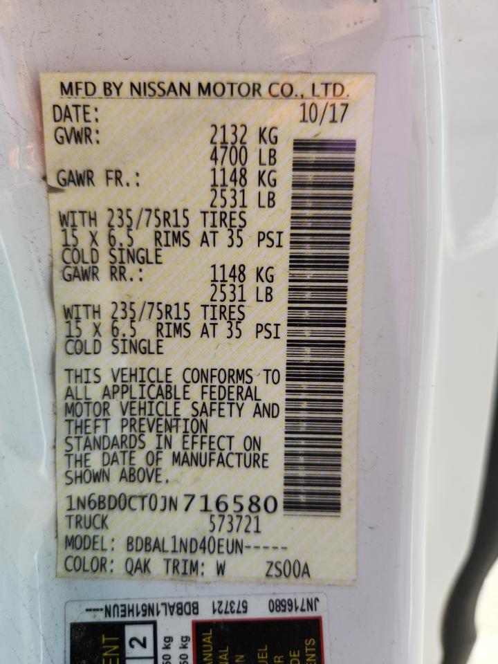 Nissan Frontier S Image 4