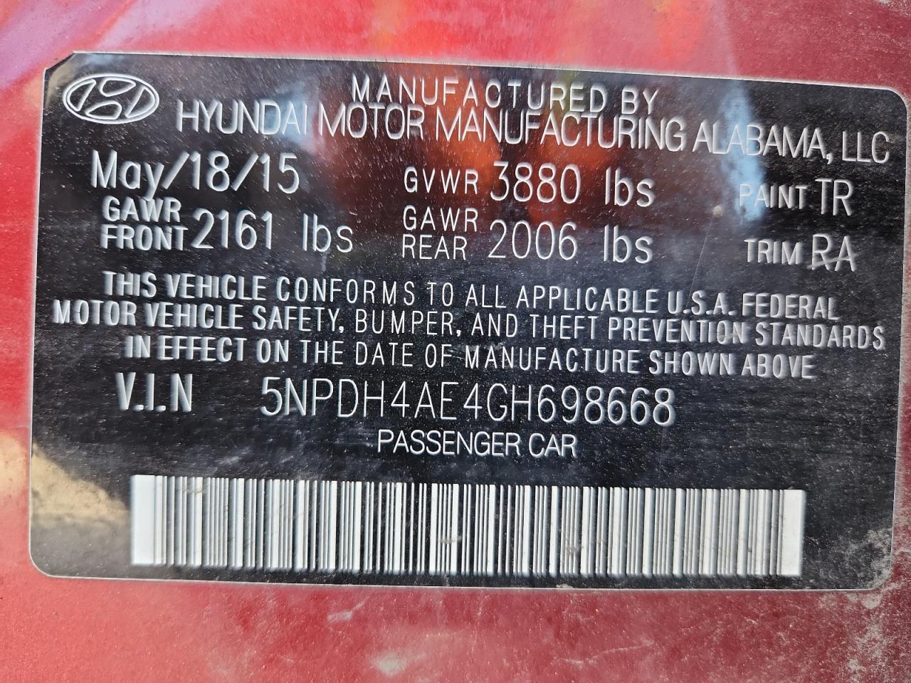 Hyundai ELANTRA Se Image 4