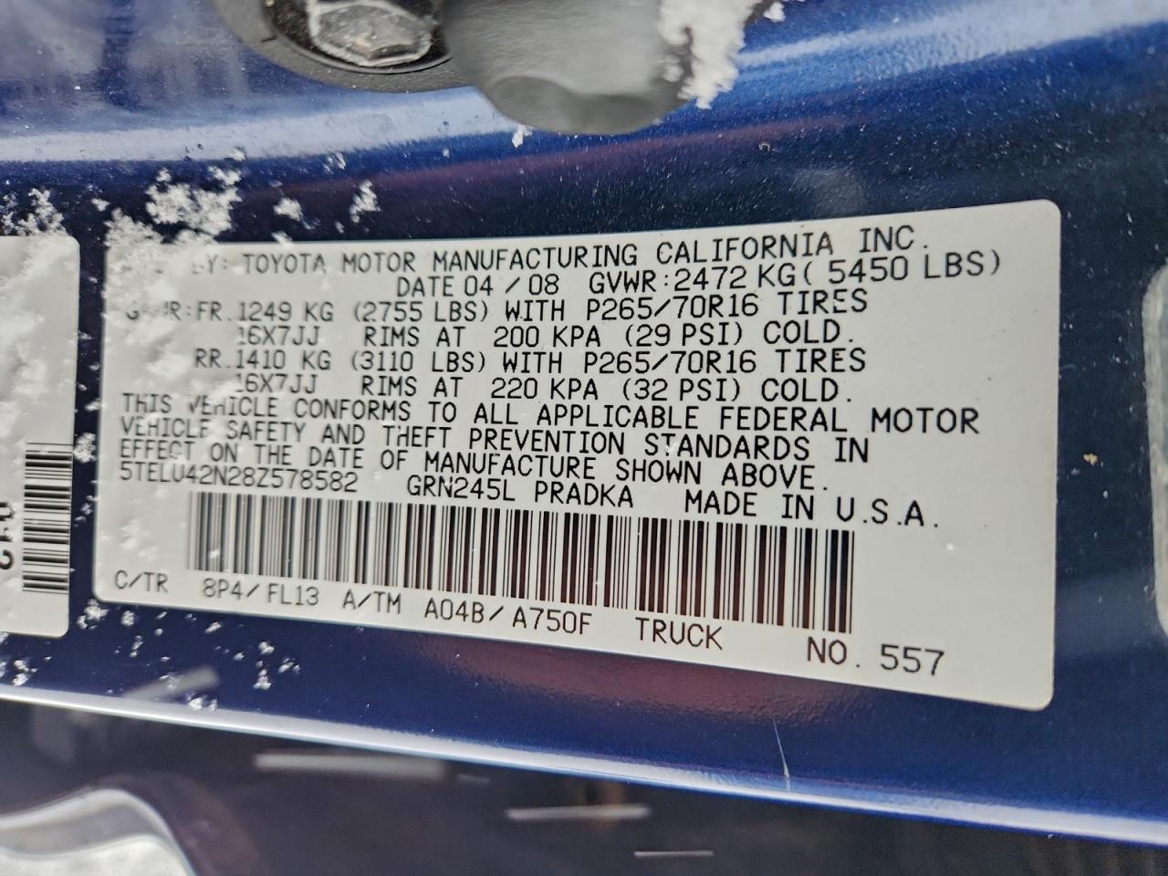 Toyota Tacoma Double Cab Image 10