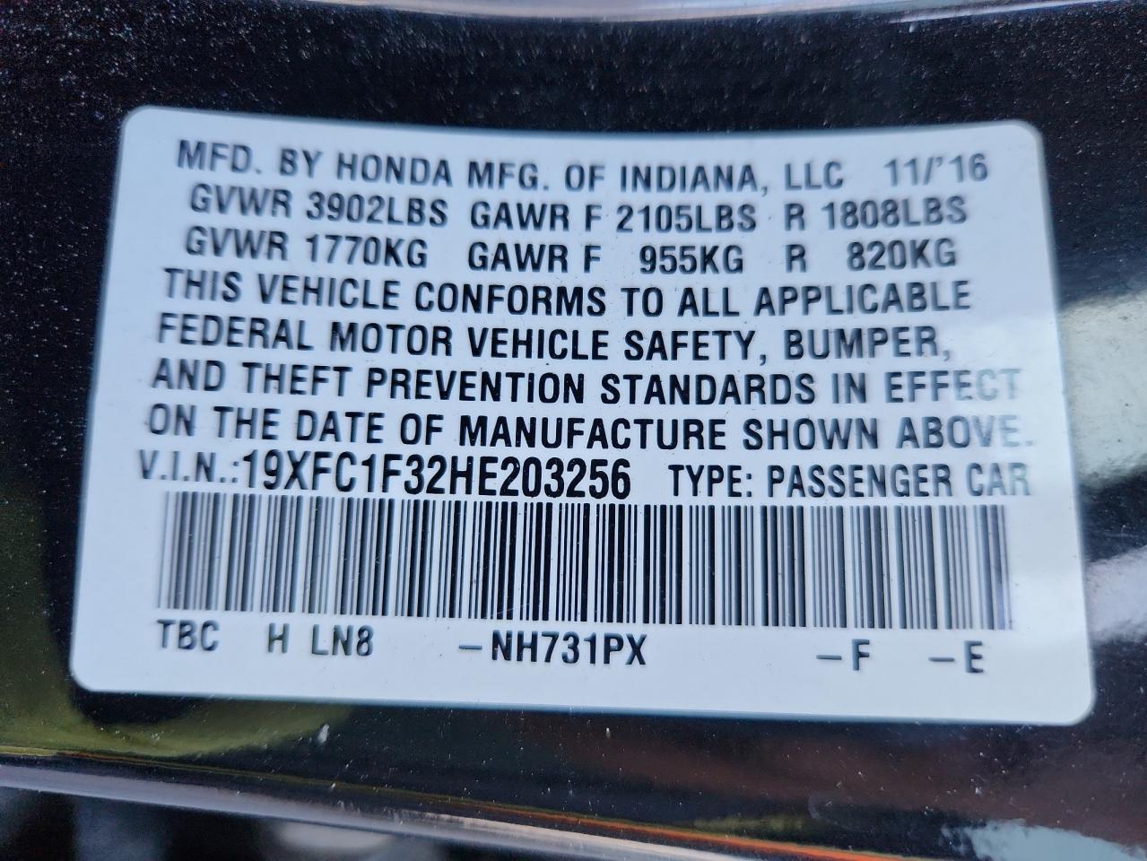 Honda Civic Ex Image 12