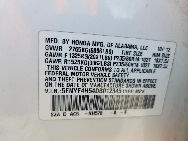 Honda Pilot Exl Image 13