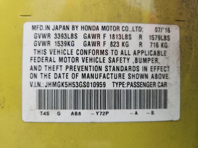 Honda Fit Lx Image 12