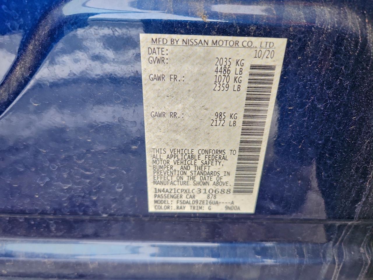 Nissan LEAF Sv Image 10