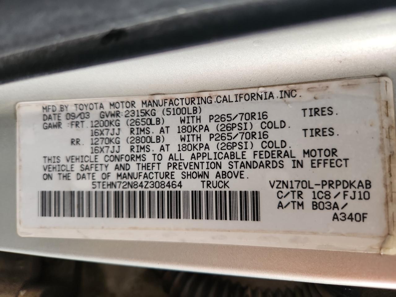 Toyota Tacoma Double Cab Image 4