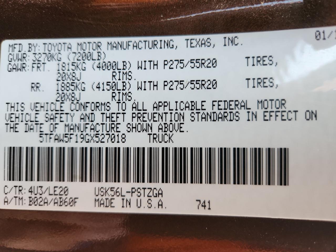 Toyota Tundra Crewmax 1794 Image 13