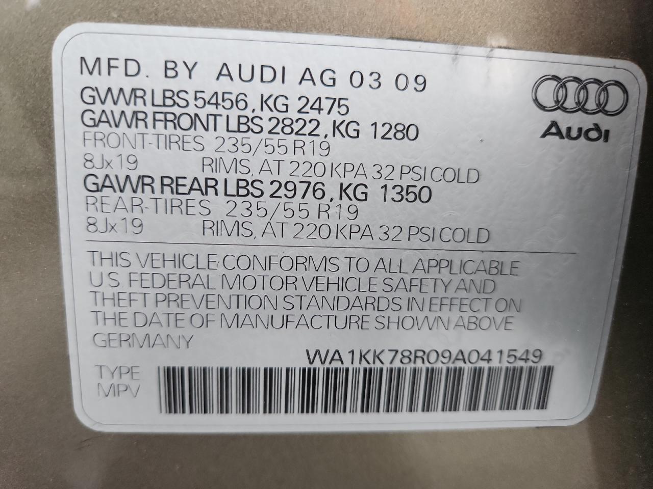 Audi Q5 3.2 Image 11