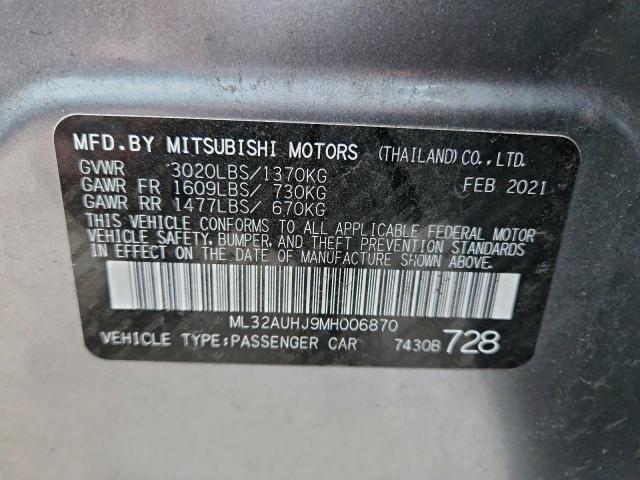 Mitsubishi Mirage Es Image 11