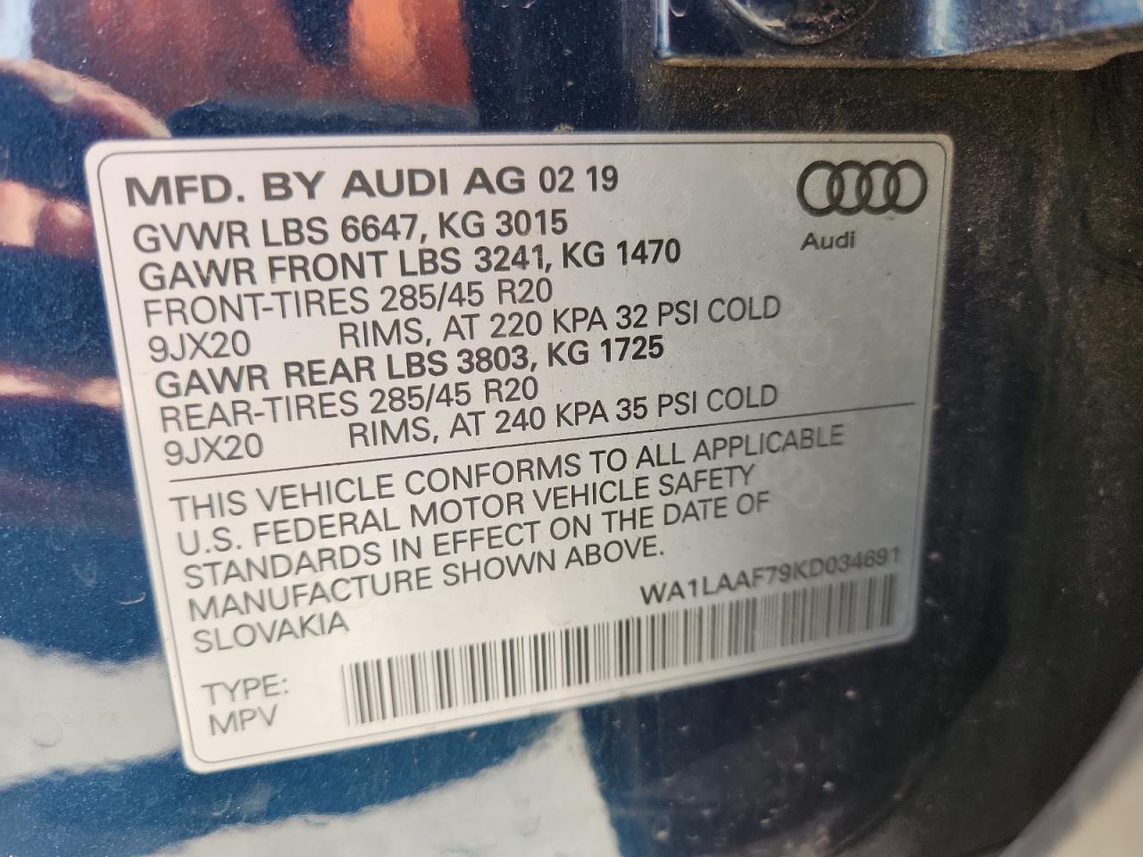 Audi Q7 Premium Plus Image 13