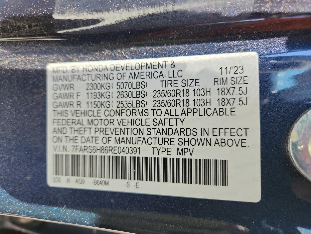 Honda Crv Sport-l Image 5