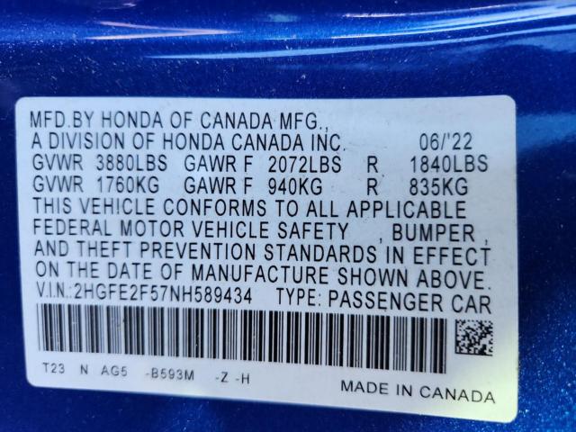 Honda Civic Sport Image 5