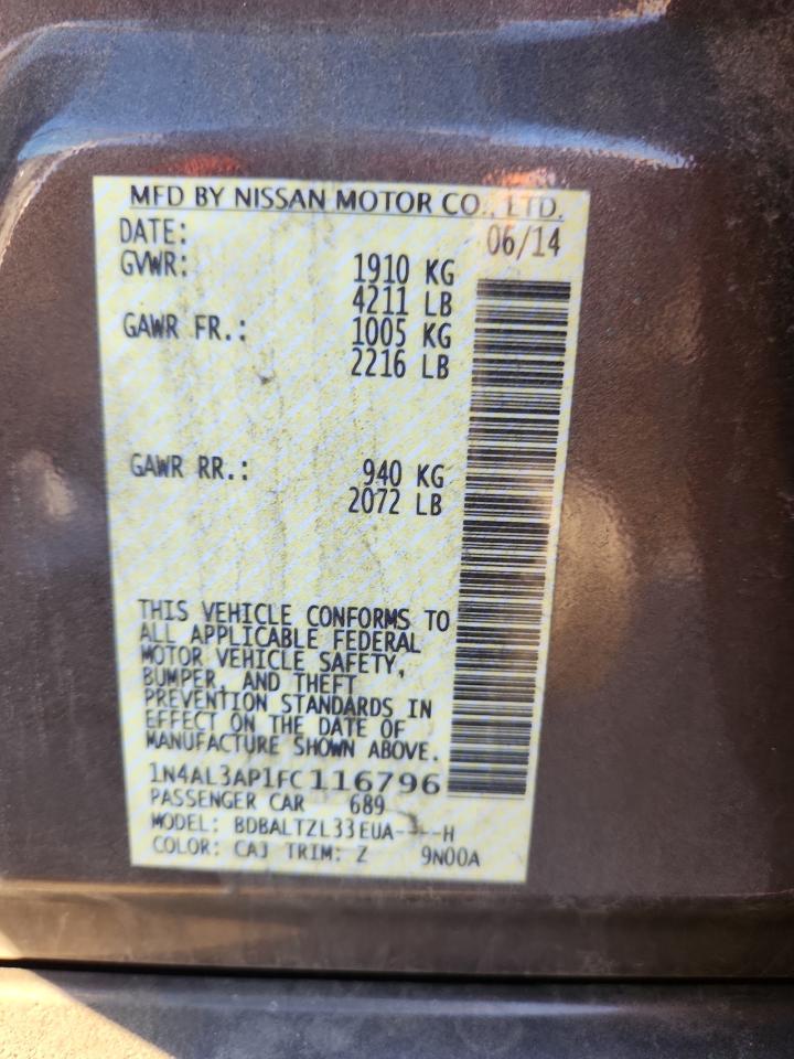 Nissan Altima 2.5 Image 8