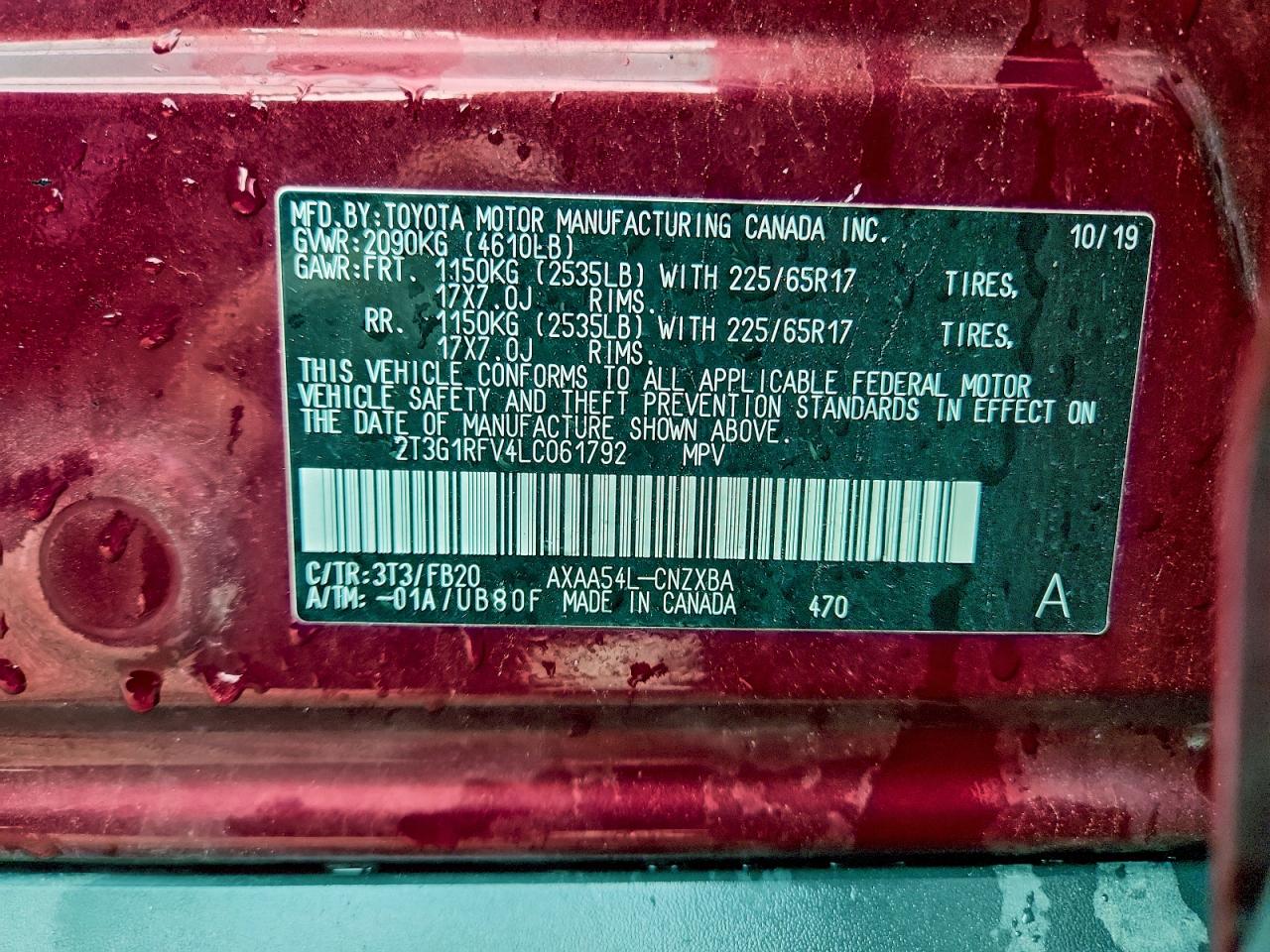 Toyota RAV4 Le Image 3