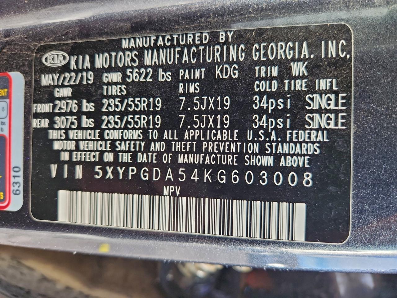 Kia Sorento Lx Image 13