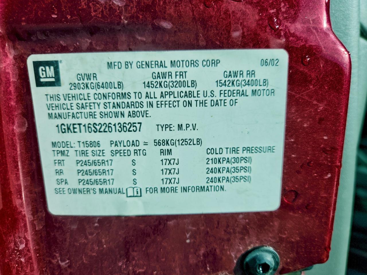 GMC Envoy Xl Image 3